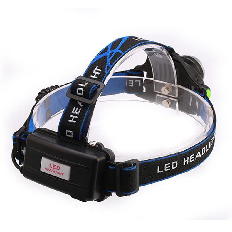 High-intensity sensor headlamp, telescopic zoom, long-range shooting, USB charging, outdoor waterproof night fishing light, LED head-mounted flashlight