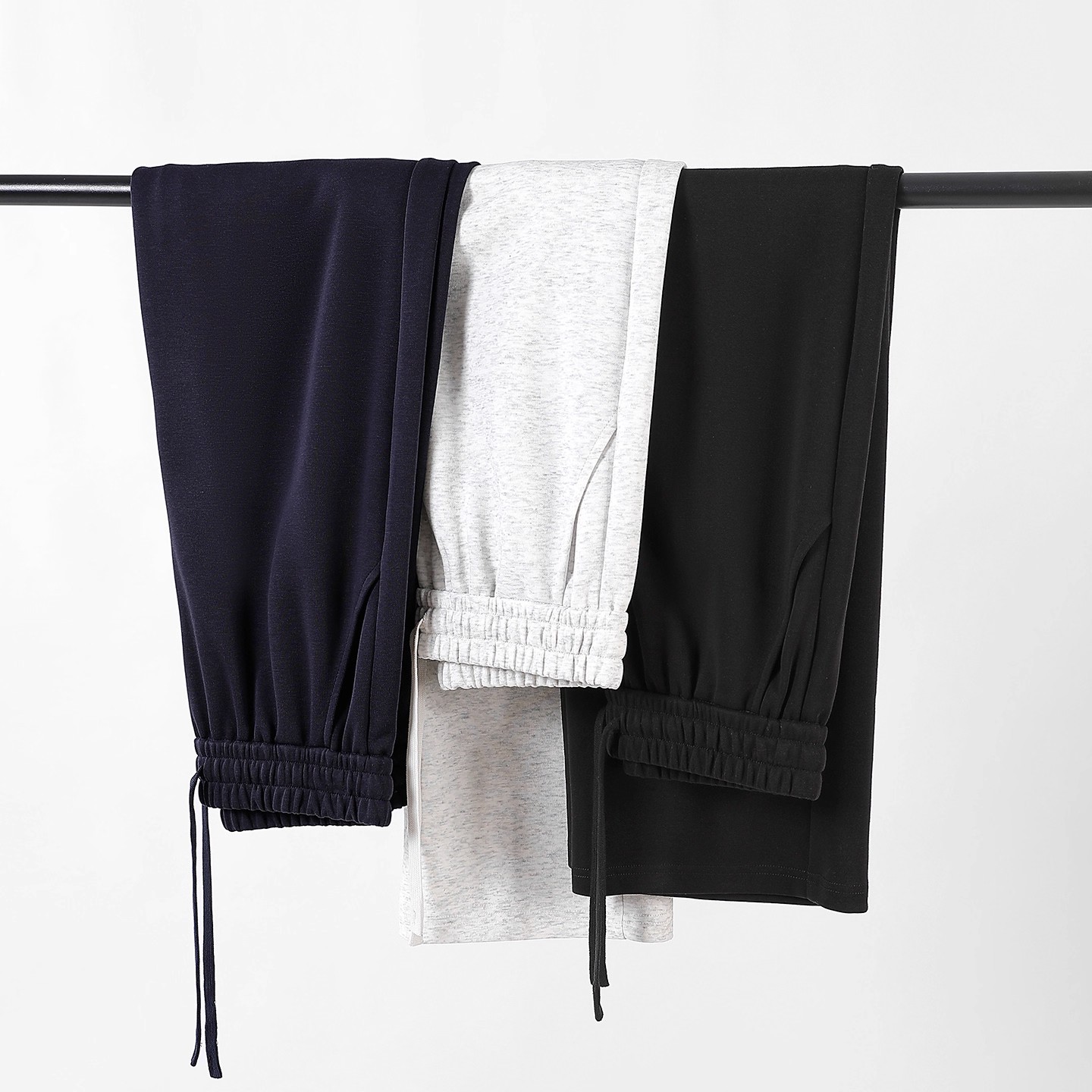 New wide-leg pants for men and women, 2025 autumn and winter new high-waisted sport pants, casual straight-leg pants, versatile sweatpants Item Picture