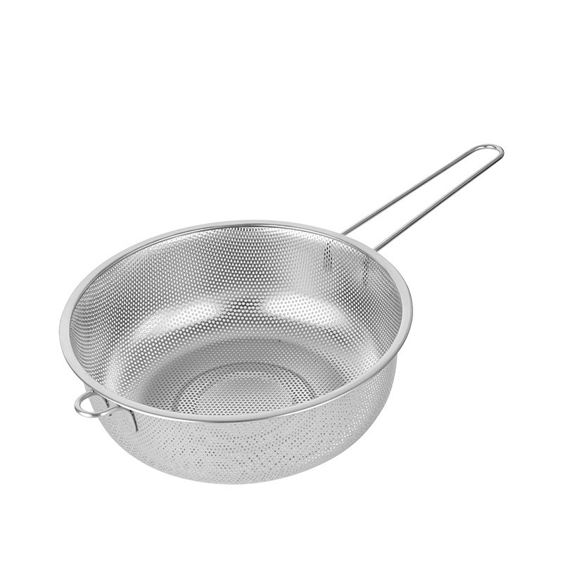 مغسلة متعددة الوظائف لأغسل سلة الفواكه بالحوض بفتحات مفردة من الصلب غير القابل للصدأ Item Picture