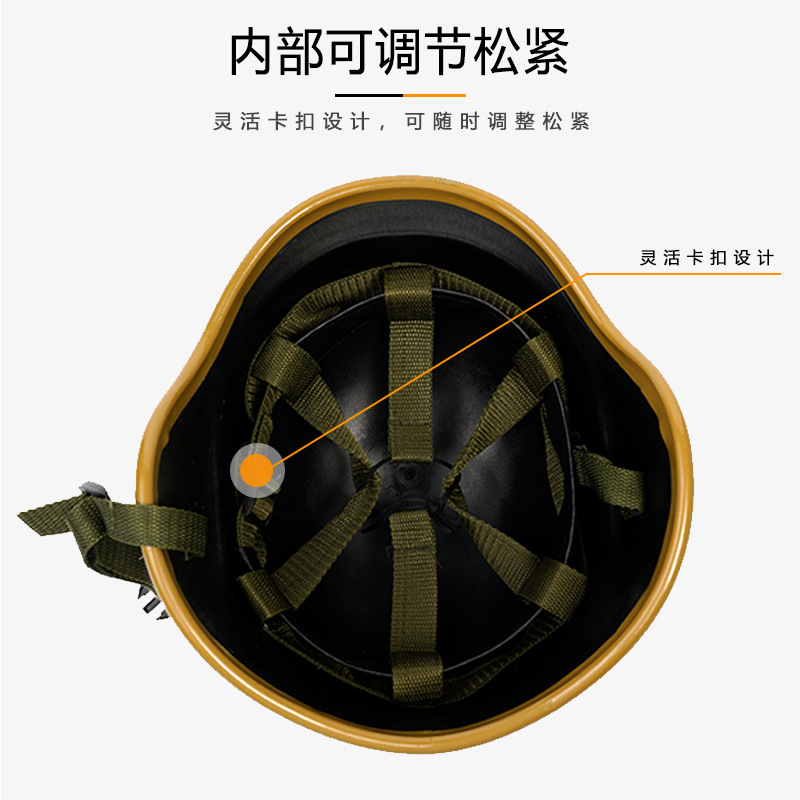 M88 helmet, German tactical camouflage plastic lightweight cycling protective cap, fabric cover, breathable game playerUnknown's Battlegrounds outdoor equipment Application Scenario