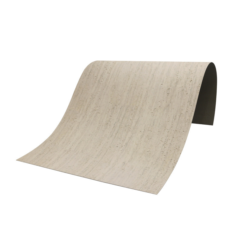 新材料文化石软瓷新线石阡陌石脉络柔性石材波浪石软背景墙装饰板白底实物图