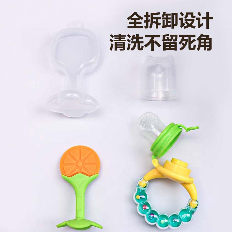 Baby bite fruit complementary food, bite play baby fruit and vegetable teething rings, teething sticks, eat fruit juice, food-grade silicone Application Scenario