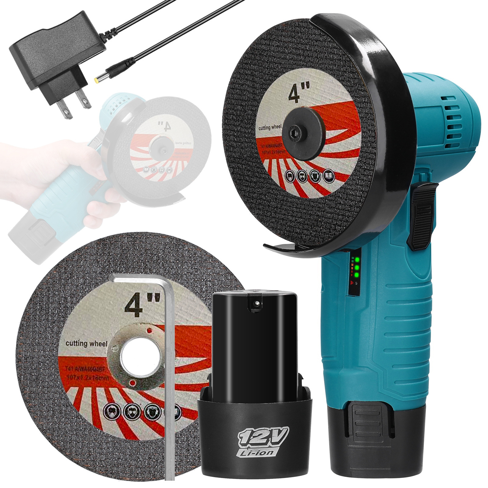 E246084-inch small Angle grinder Application Scenario
