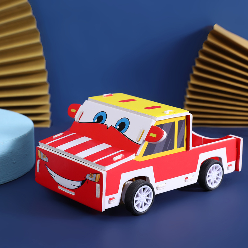 Boran diy Tech Gadgets, kt Board Educational Toys, Handmade Jigsaw puzzles, STEAM Science and Education Experiment Toys for Primary School Students details Picture