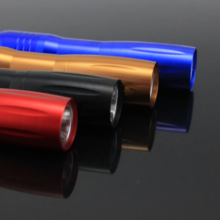 Wholesale of Pailide flashlight, aluminum alloy No. 5 battery, portable high-intensity flashlight, gift, led outdoor searchlight details Picture