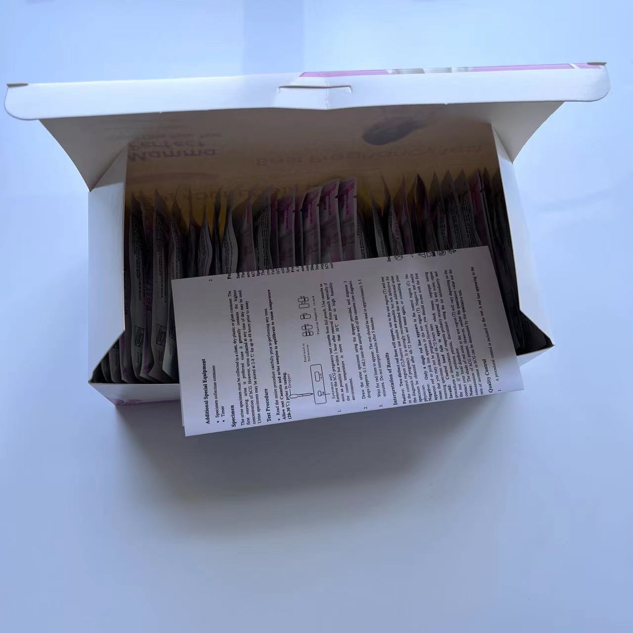 Cross-border exclusive early pregnancy test strips, home rapid detection, English independent packaging, high-precision test strips details Picture