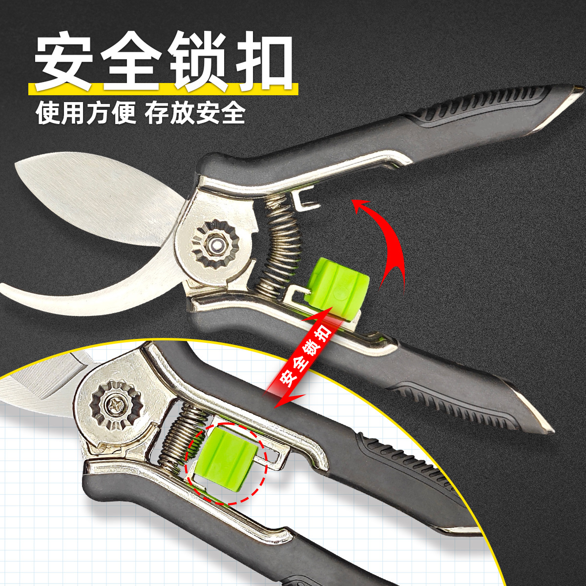 We supply mini scissors for garden pruning, flower trimming, branch pruning, fruit picking, bonsai trees, succulent flowers, and gardening Application Scenario