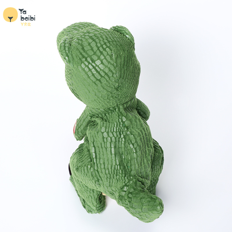 Simulated Tyrannosaurus rex plush electric toy, creative short plush children's electric doll, children's birthday gift Specification image