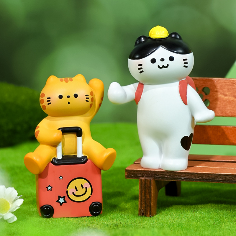 Let's go now. Cute cartoon blind boxes, graduation gifts, creative figurines, office decorations and other items in stock details Picture