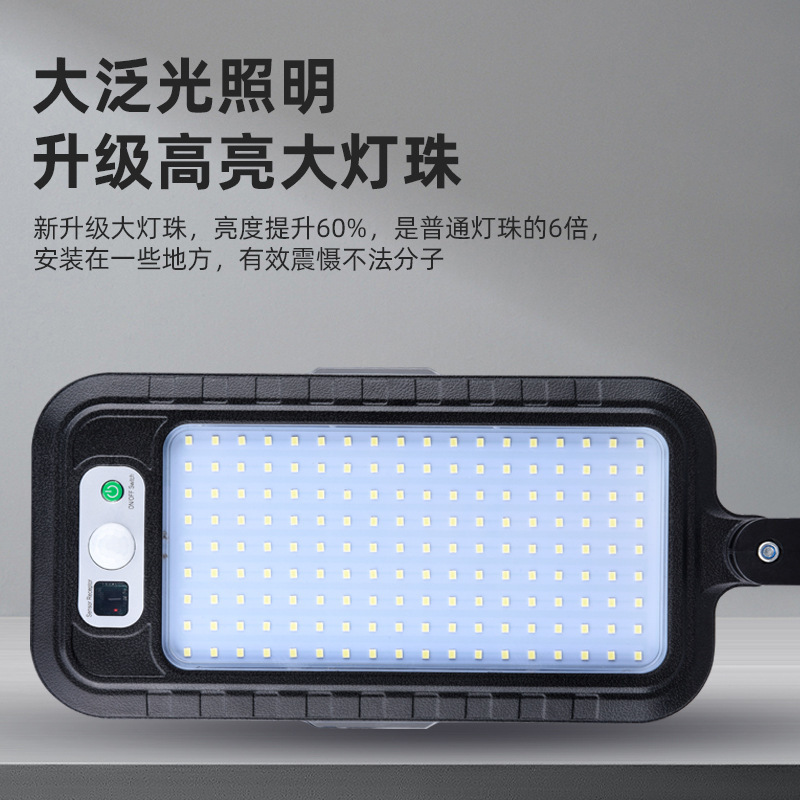 Cross-border solar street lamps, human body sensor wall lamps, outdoor lighting, courtyard lamps, villa garden exterior wall lamps, rainproof Application Scenario