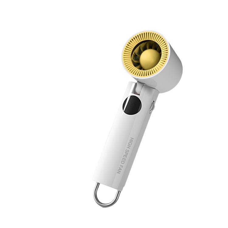 2025新品暴力风扇数显涡轮高速手持户外便携式登山扣小静音详情图5