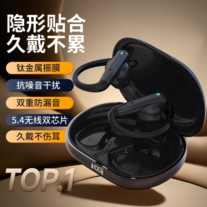 The new simultaneous interpretation Bluetooth headphones ows are semi-in-ear, over-ear, with high sound quality, long battery life, comfortable wearing and versatile for sports