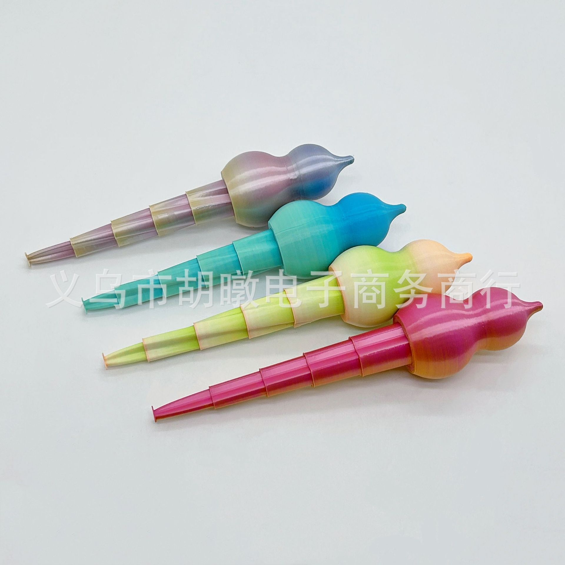 3d打印炫彩葫芦旋旋乐解压创意玩具 儿童益 伸缩旋转玩具批发