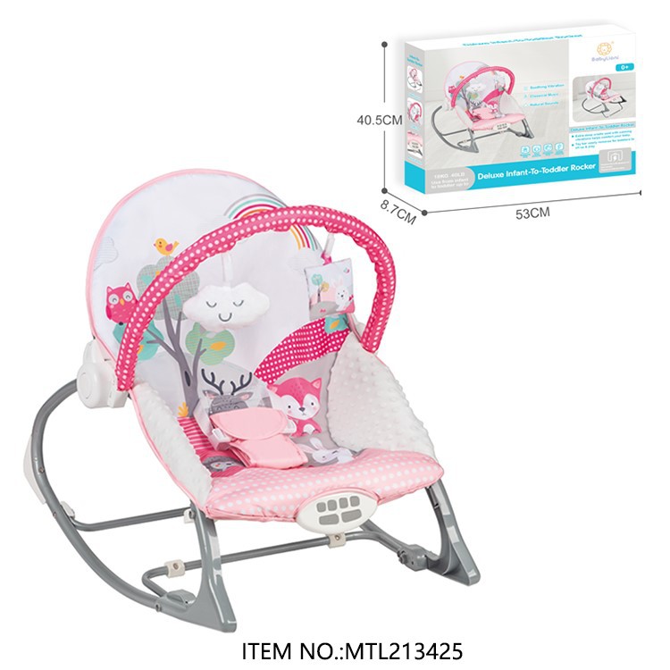 Wholesale of foreign trade baby electric rocking chairs, baby lullabies, dining tables, lounge chairs, newborn comfort devices, soothing chairs, toys Specification image