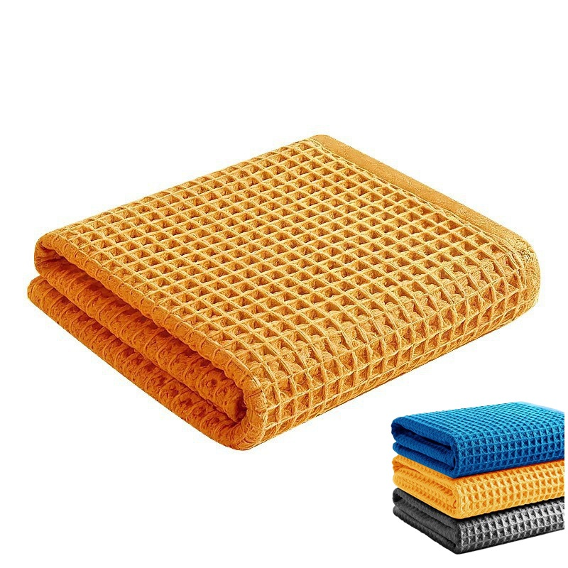 Wafge car cleaning towels, car absorbent towels, household kitchen absorbent and traceless glass towels, Wafge cleaning towels