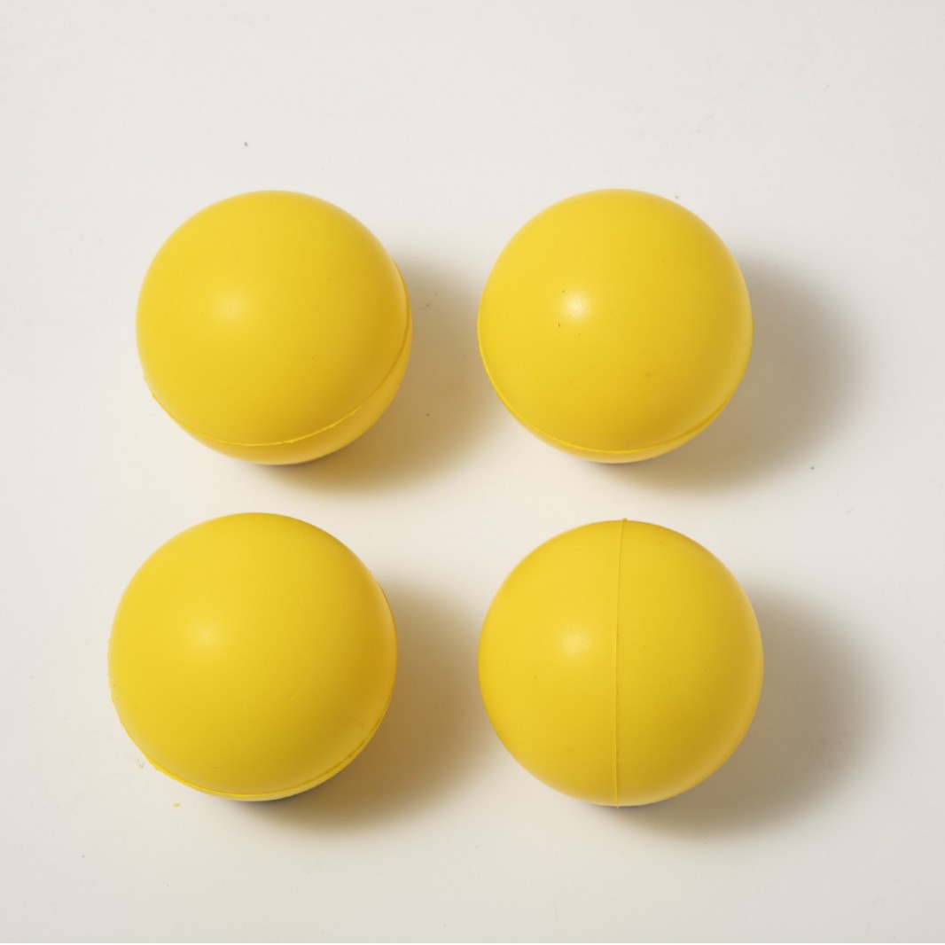 跨境热销8cmPU发泡球全印球光面中高弹弹压力球手抛球工厂批发细节图