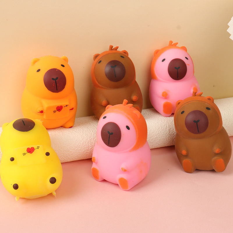 The latest product from the manufacturer of the same style as Douyin, the "Kaping Bar" pinching Fun stress-relieving and venting slow rebound animal Pinching Stress-relieving toy Application Scenario