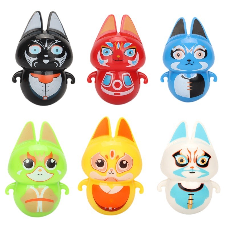 捏捏乐/不倒翁/治愈不倒翁白底实物图