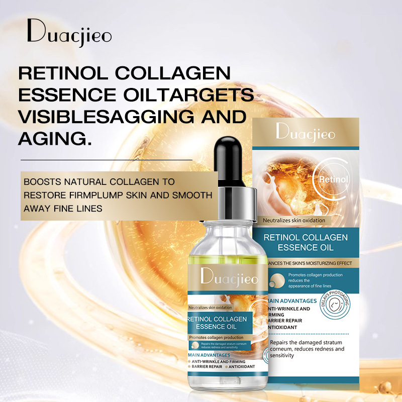 Collagen essence Oil is a gentle and soothing facial massage essential oil that moisturizes and hydrates the face details Picture