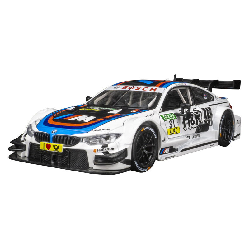 Caipo 68256K simulation M4 DTM alloy car Model Track Edition Metal Sound and Light Toy Car Boy 1:24 Item Picture