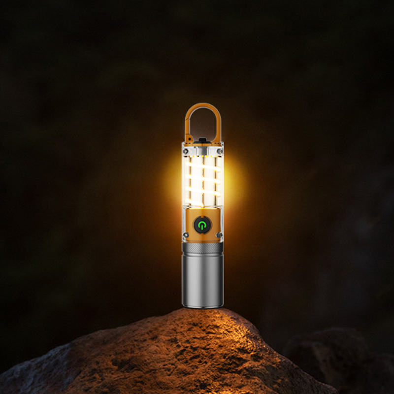 A powerful outdoor flashlight with long battery life, zoom, portable charging, mini flashlight and multi-functional flashlight Application Scenario
