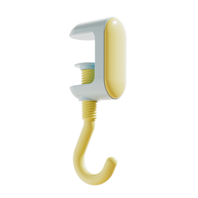 New school bag hook, student desk, edge, dormitory adjustable backpack hanging tool, powerful load-bearing desk hook Item Picture