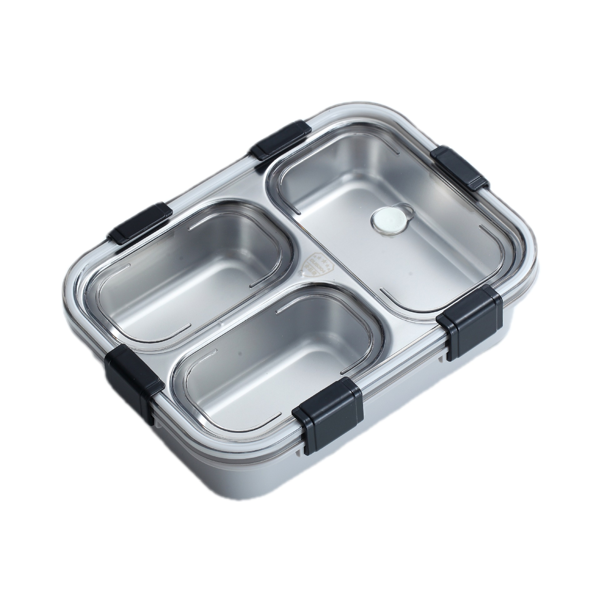 Rectangular rectangular student stainless steel insulated lunch box, office worker student lunch box with lid, sealed with lunch box Item Picture
