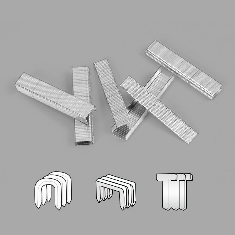 Nail ejector, air vent nail, straight nail, door nail, U-shaped hand nail, code nail, picture frame, carpenter's row nail, horse nail gun, binding gun details Picture