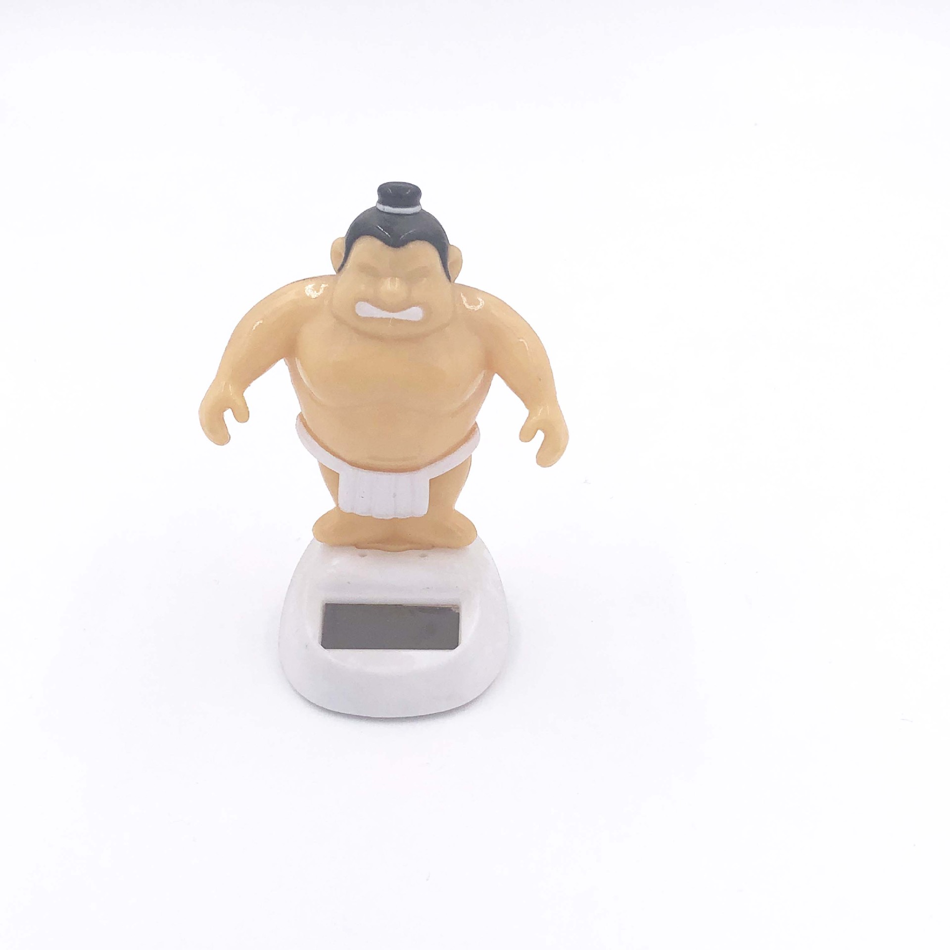 汽车用品摆件相扑大力士日式车载太阳能自动摇摆公仔支持来样