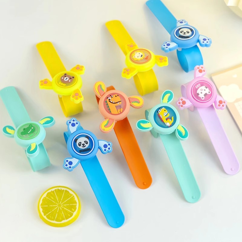Rotating gyroscope mosquito repellent wristband clasp snap ring, luminous children's watch, baby watch, adult mosquito bite prevention wonder details Picture