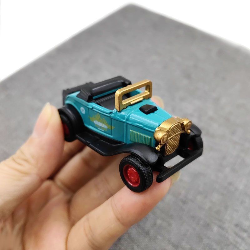 Children's toys, mini simulation rebound car models, alloy cars, vintage vintage cars, keychains, claw machines, gifts Specification image