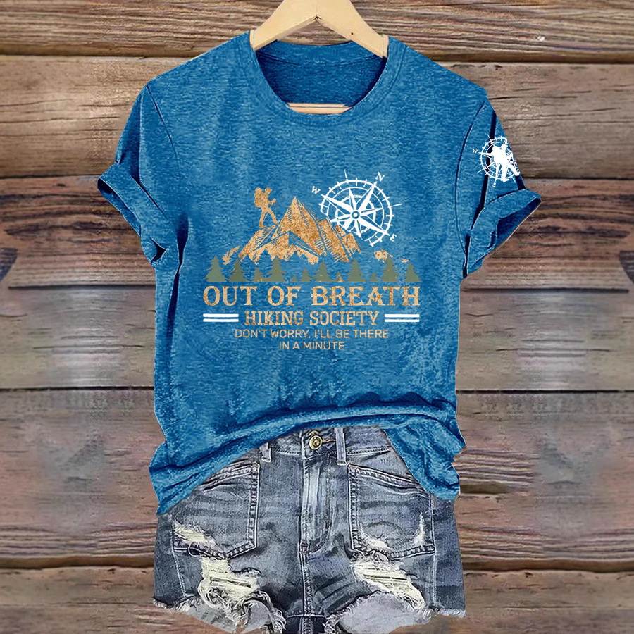 Cross-border foreign trade exclusive for women's fashionable printed casual color cotton round-neck short-sleeved T-shirts Item Picture