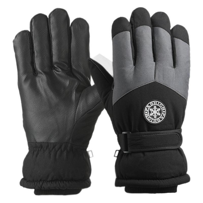 Wholesale from the original manufacturer of ski gloves for men and women, winter outdoor riding, electric motorcycle warmth and cold protection touch screens Item Picture
