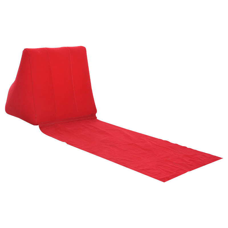 Kemite outdoor folding bed, iron frame, beach cushion, purple sofa chair for camping Item Picture