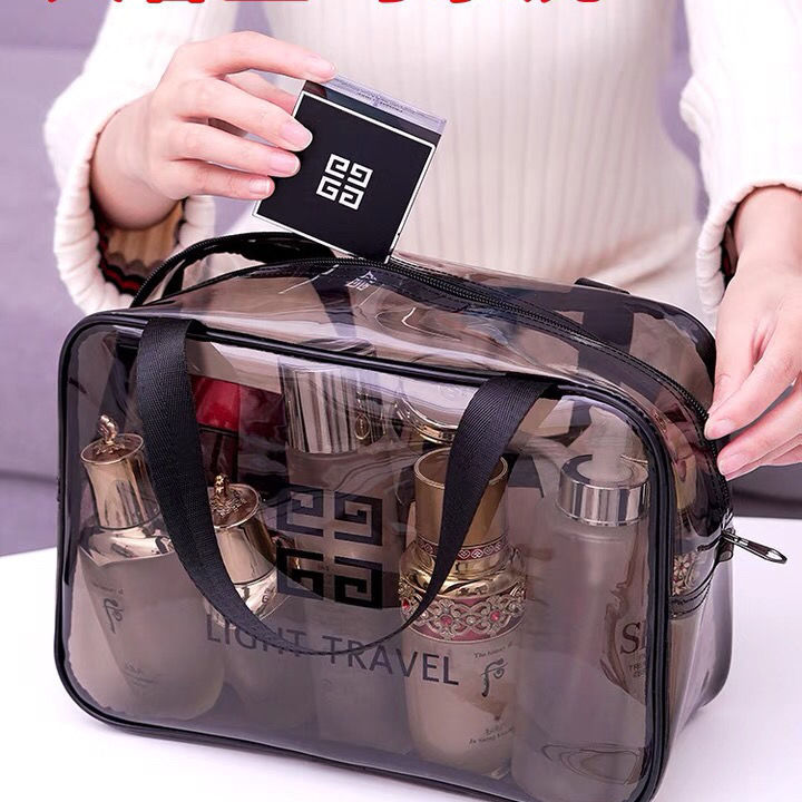 30-thread cosmetic bag, InS-style waterproof women's travel large-capacity toiletries bag, storage bag box, portable travel storage Specification image