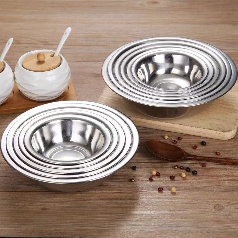 Stainless steel ladle, stainless steel soup bowl, soup basin, small bowl, seasoning basin, kitchen, hotel, restaurant, restaurant seasoning bowl, ladle details Picture