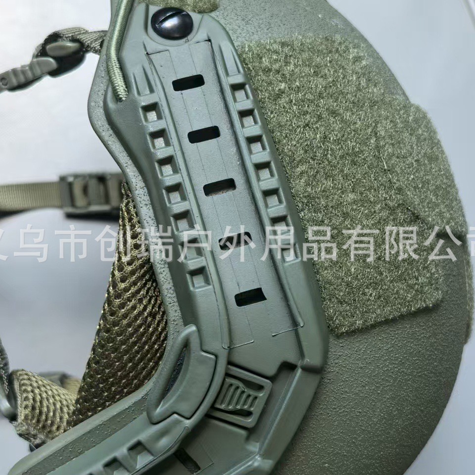 新款mich2000温蒂玻璃钢战术头盔1.5kg防暴头盔真人吃鸡三.级头盔产品图