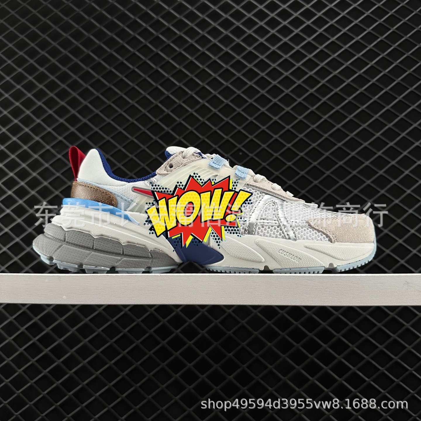 Putian Shoes V2KRuntekk3XL Women's shoes, silver thick-soled dad shoes, functional shoes, new retro men's shoes details Picture