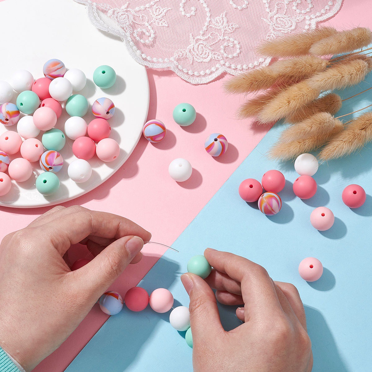 Zhesheng Silicone Beads Factory Direct sales Specification drawing