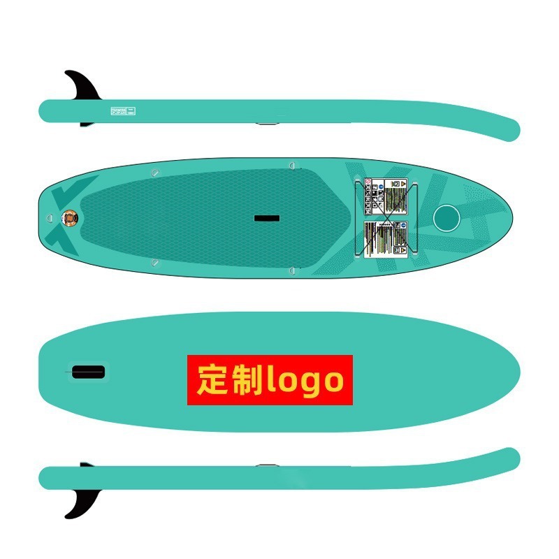 江苏博浪PVC拉丝布加宽充气冲浪板浆板厂家定制