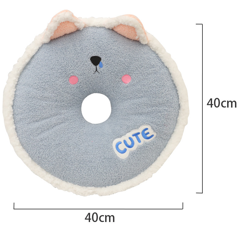 Cartoon cute animal seat cushion, Kangle House PP cotton seat cushion, warm cotton-filled chair cushion, butt cushion, custom-made Specification image