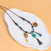 Ethnic style, Bohemian style, multi-treasure necklaces, cheongsams, cotton and linen clothes, accessories, collectibles, tassels, necklaces, best-selling wholesale items Application Scenario