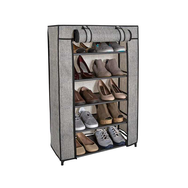 无纺布防尘鞋架学生宿舍简易鞋架456层多功能鞋架鞋子收纳架