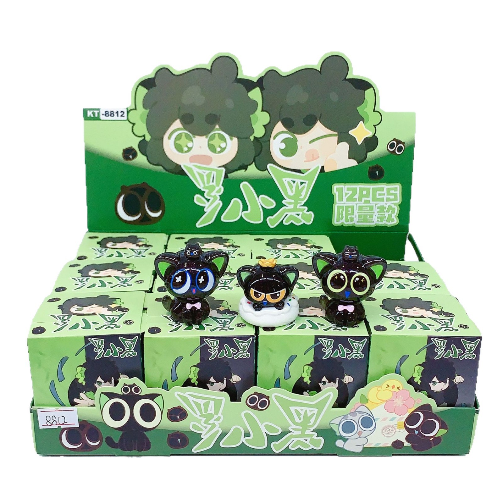 The plush blind box of the cartoon doll Luo Xiaohei's War Record series is a hot-selling diy accessory for desktop decoration Item Picture