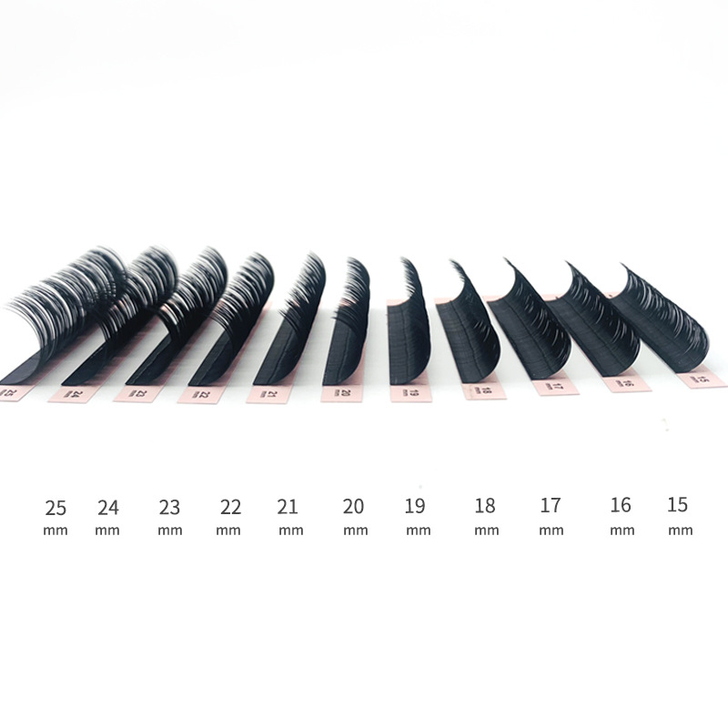 shanilak 15-25mm extra-long single eyelash extensions can be taken in large numbers to create thick, round, and curly false eyelashes details Picture