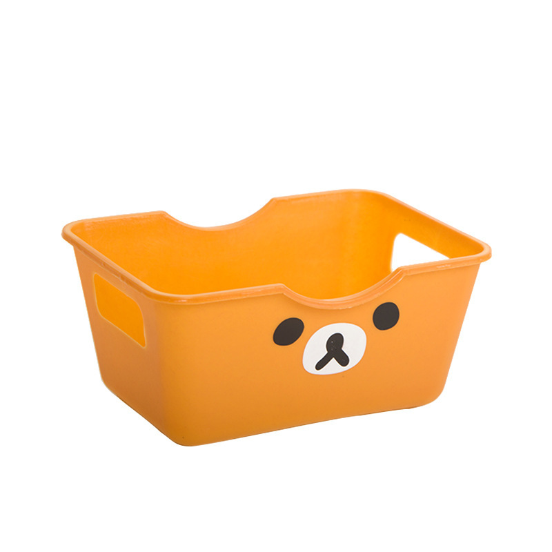 Cosmetics and jewelry storage box, cartoon sundries desktop storage box, cosmetics organization box, storage box, home girl Item Picture