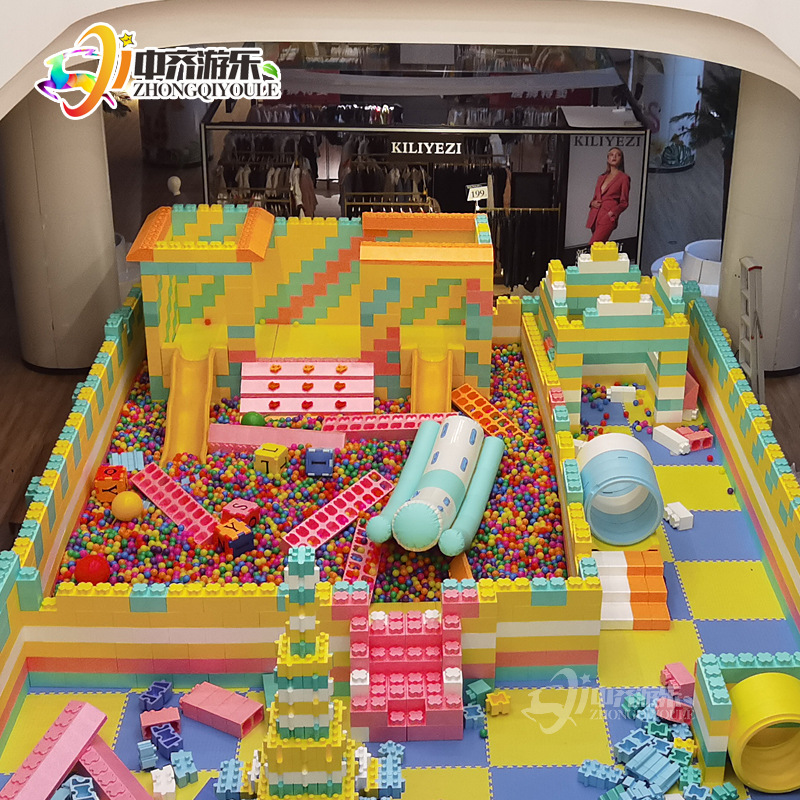 Wholesale of large building blocks, children's toys, playgrounds, castles, houses, fences, large building blocks, epp foam building blocks Specification image