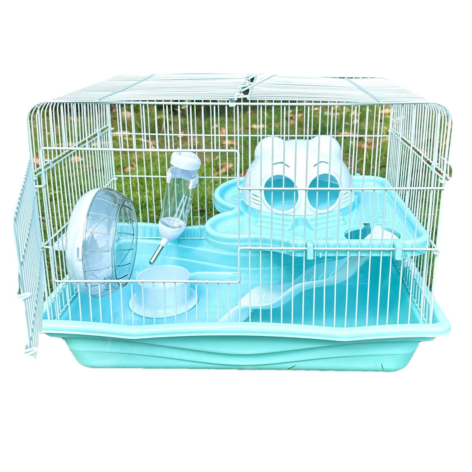 Double-layer cat head cages, large hamster cages, golden thread bear nests, luxury large villas, double-layer nests, wholesale of pet supplies Item Picture