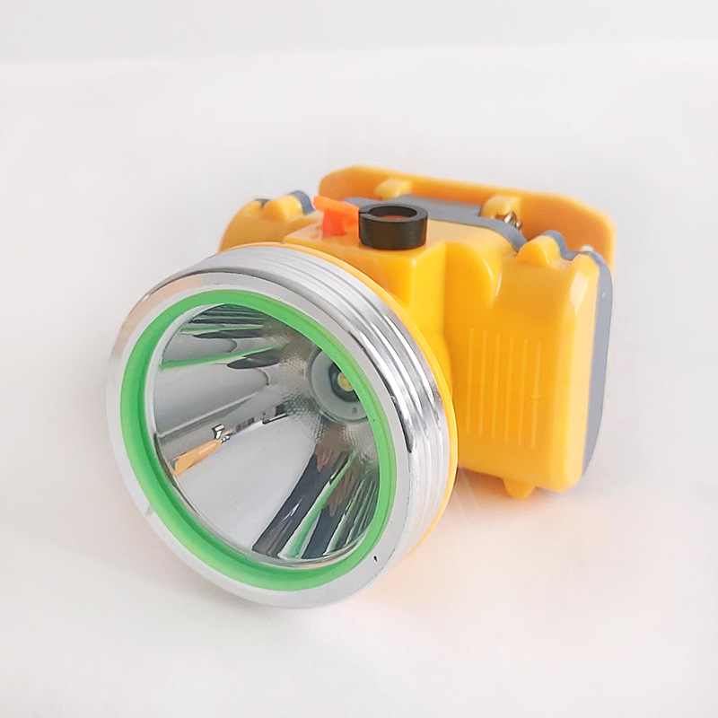 Small tactical high-intensity flashlight with battery, portable outdoor lighting