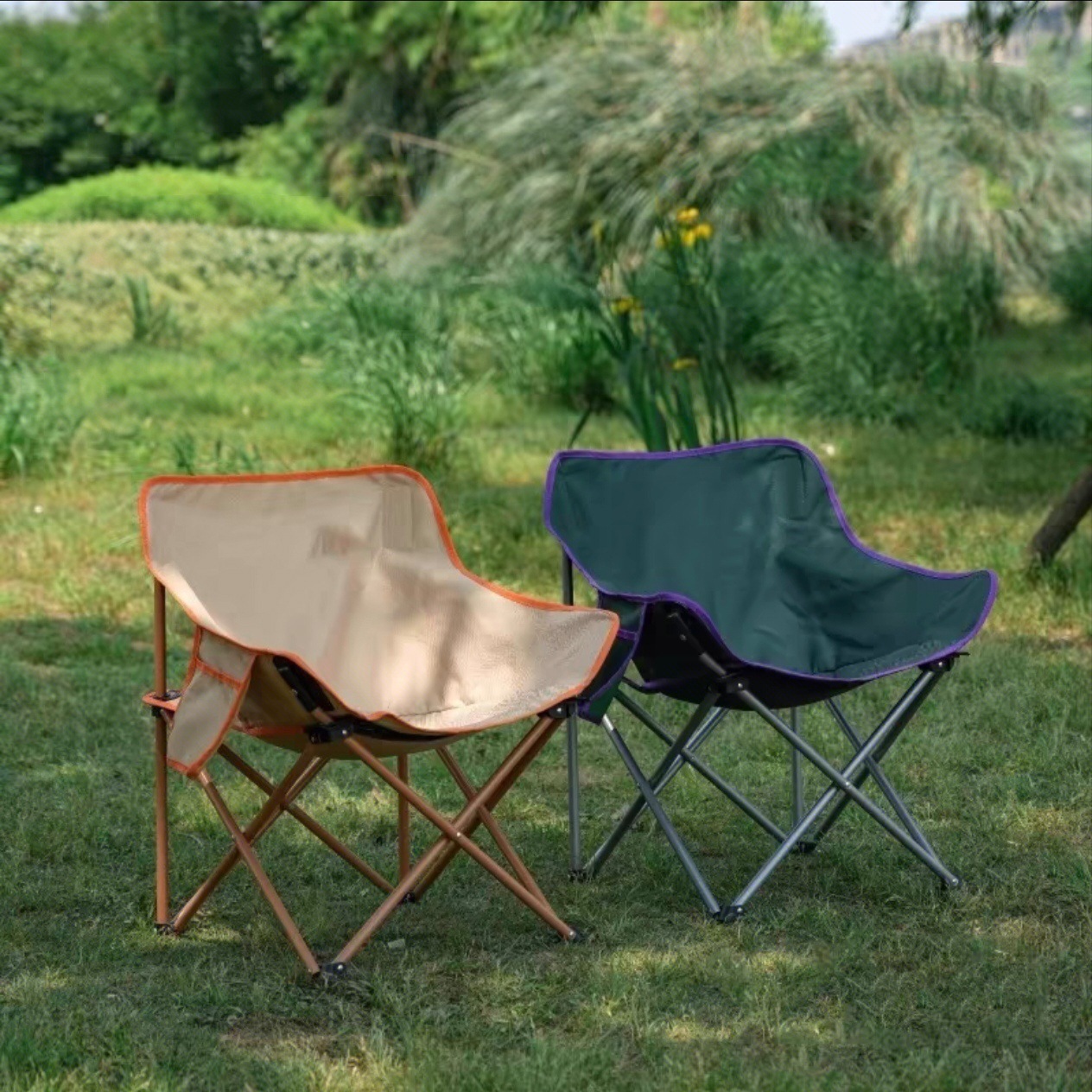 户外用品/露营桌椅/月亮椅户外/户外/折叠桌露营产品图